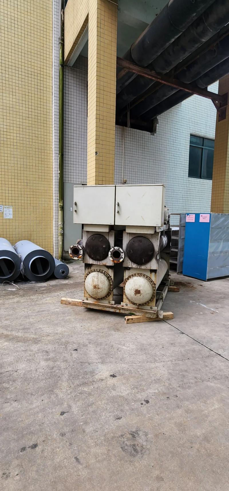 伯恩光学惠阳基地特种设备升级 机组与压缩机的专业更换工程解析